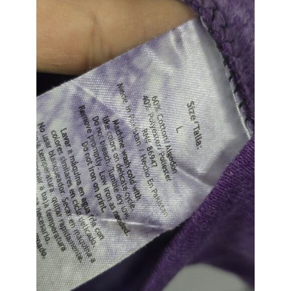 Aaliyah Princess of R & B Women's Pull Over Double Sided Hoodie Size L NWT - Picture 6 of 8